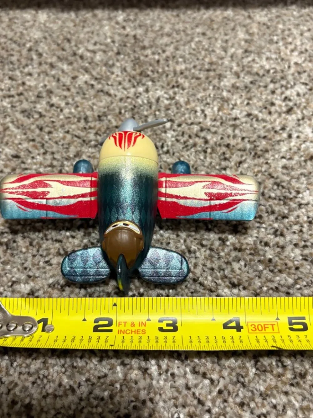 Disney Pixar Cars On The Road Circus Stunt Biplane Performer Lot